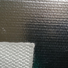 0.43mm Aluminium Mylar laminated fiberglass fabric