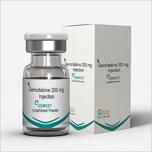 GEMCITABINE - 200MG Injection | For Single Vial, Storage as per Instructions