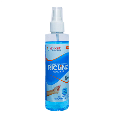 Hand Rub Anti Bacterial Sanitizer