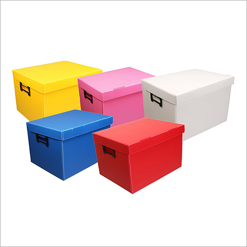 PP Corrugated Colour Box