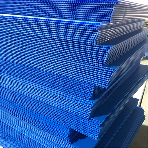 Coloured PP Corrugated Sheet