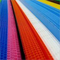 Coloured PP Corrugated Sheet