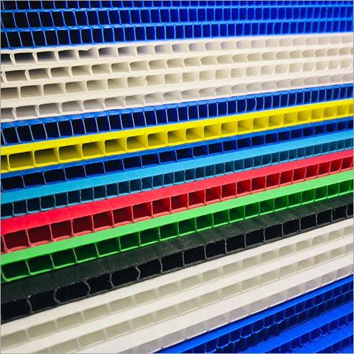 Available In Different Color Pp Corrugated Flute Board