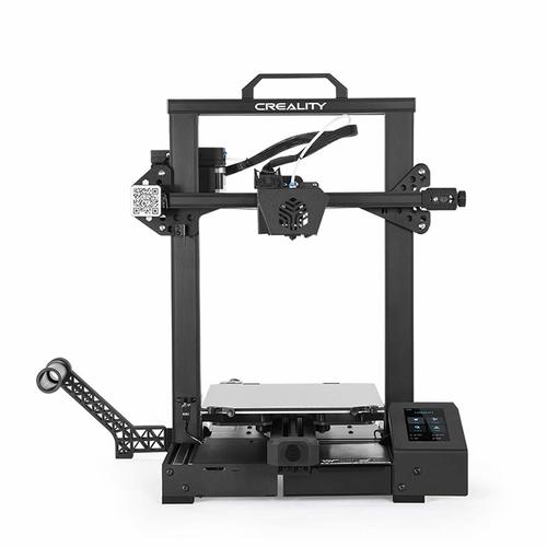 Creality CR-6 SE 3D Printer - 235x235x250 mm Build Size, True Leveling-Free Technology, Modular Nozzle System, Resume Printing Functionality, 4.3in HD Color Touch Screen