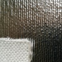 Tela aluminizada de la fibra de vidrio