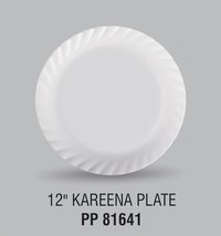 KAREENA PLASTIC FOOD GRADE DINNER PLATE 12 INCH