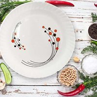KAREENA PLASTIC FOOD GRADE DINNER PLATE 12 INCH