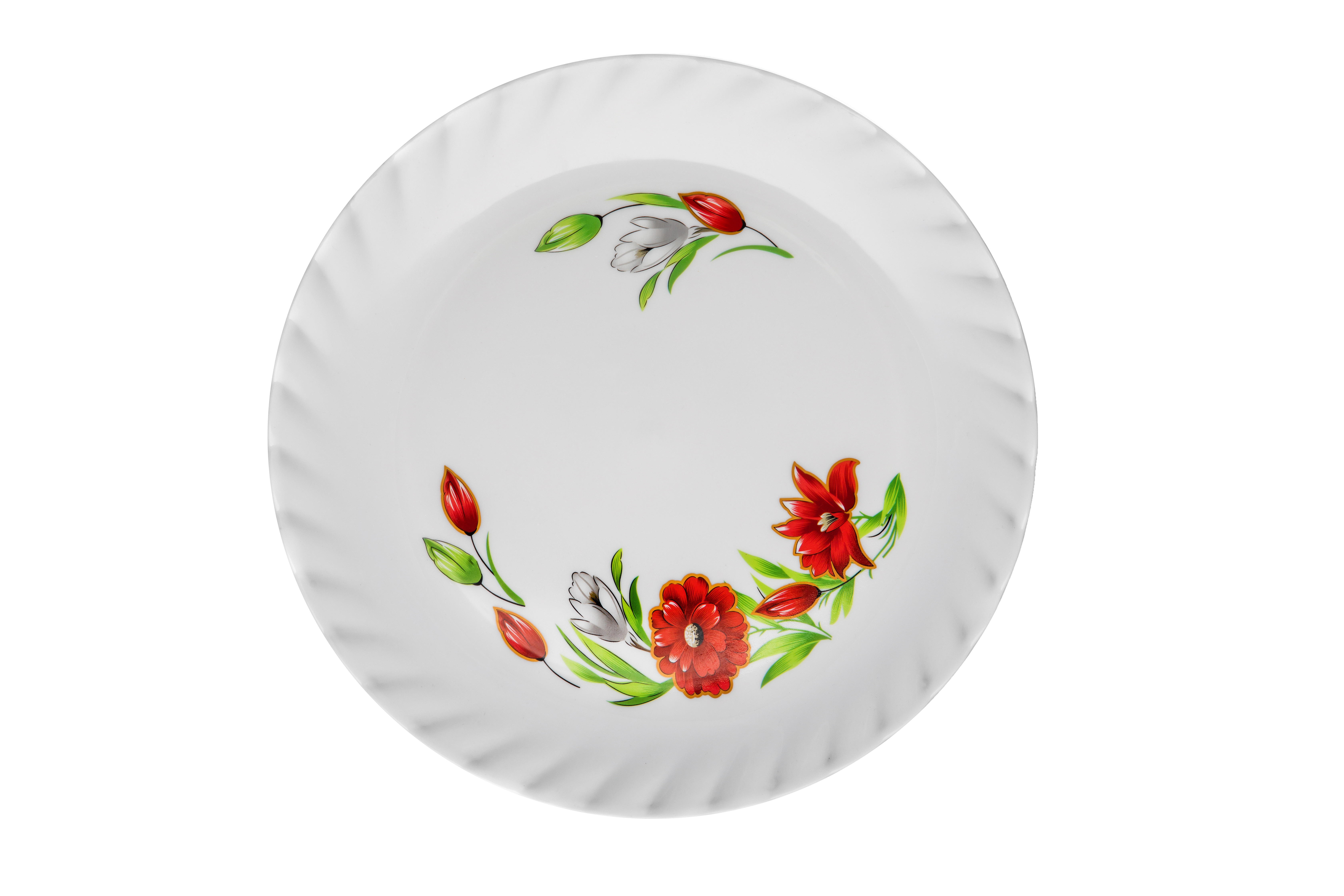 KAREENA PLASTIC FOOD GRADE DINNER PLATE 12 INCH
