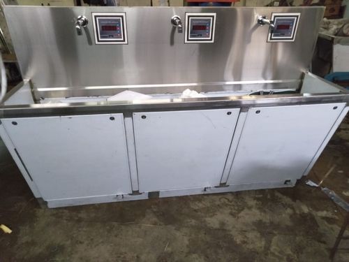 Stainless Stell 304 Surgical Scrub Sink Three Users