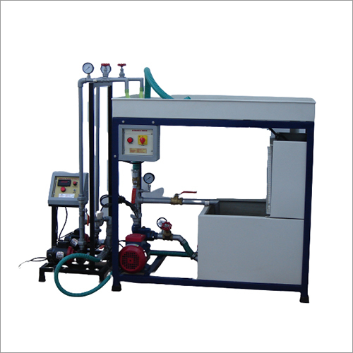 Series And Parallel Pump Test Rig