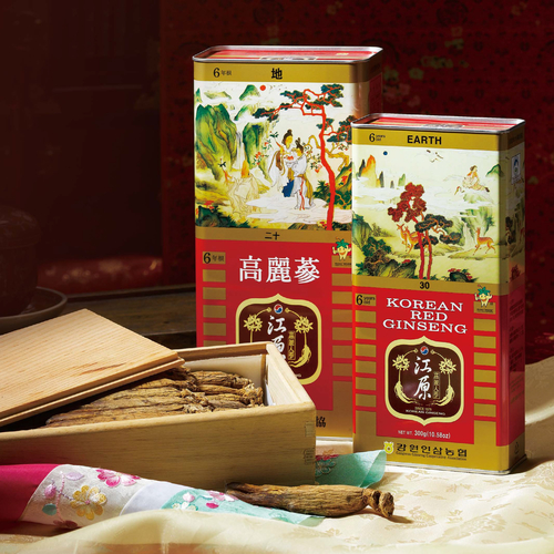 6-year-old dried Korean Red ginseng