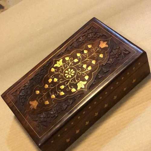 carved wooden boxes