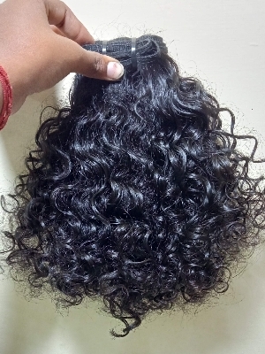 MACHINE WEFT CURLY HAIR