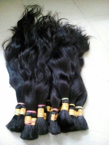 NATURAL WAVY BULK HAIR