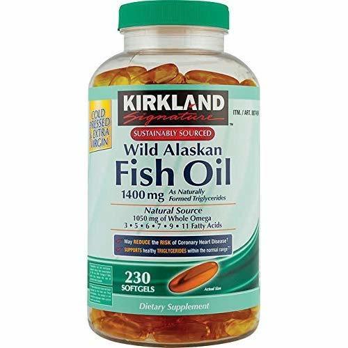 Kirkland Wild Alaskan Fish Oil 1400Mg 230 Softgels Efficacy: Promote Healthy & Growth