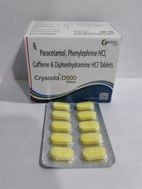 Paracetamol Phenylephrine HCI Caffeine  Diphenhydramine HCI Tablet