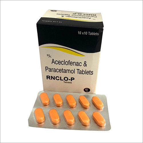 Aceclofenac And Paracetamol Tablets