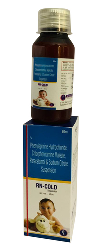 Phenylephrine Hydrochloride Chlorpheniramine Maleate Paracetamol And Sodium Citrate Suspension