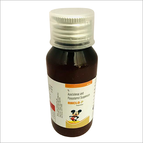 Aceclofenac And Paracetamol Suspension