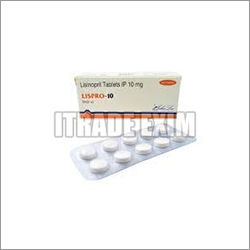 10 Mg Lisinopril Tablets Ip General Medicines