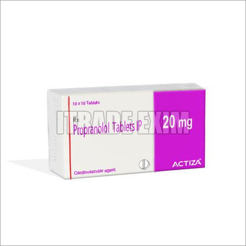 20mg Propranolol Tablets IP