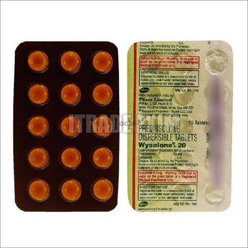 20mg Prednisolone Dispersible Tablets