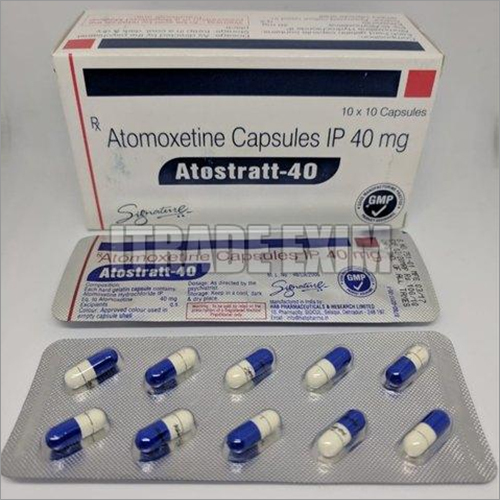 40mg Attomoxetine Capsules IP