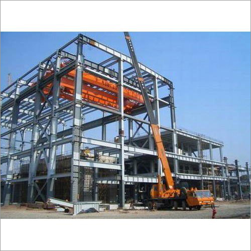 Hot Rolled Steel Building Service By LINGABHAIRAVI FABRICATIONS