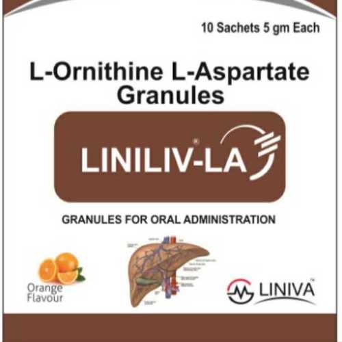 L-ornithine L-aspartate granules By LINIVA HEALTHCARE (OPC) PRIVATE LIMITED