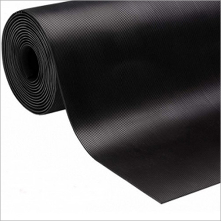 Corrugated Rubber Sheet By KIRAN RUBBER INDUSTRIES.