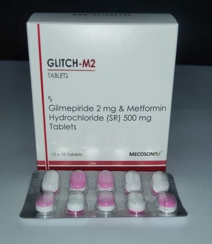 Glimepride 2  Metformin 500 SR