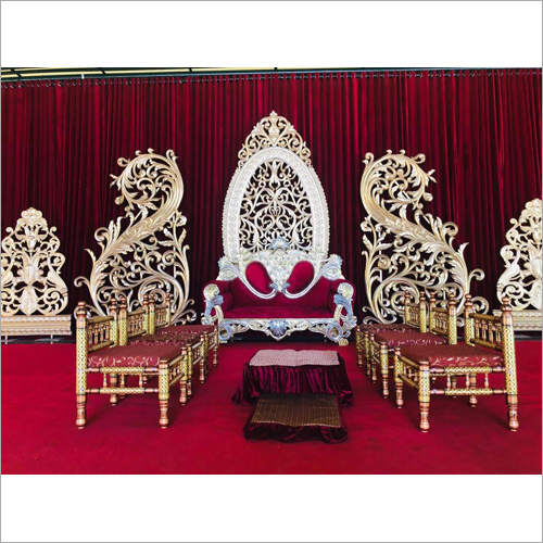 Fiber Panel Frame Wedding Stage Setup