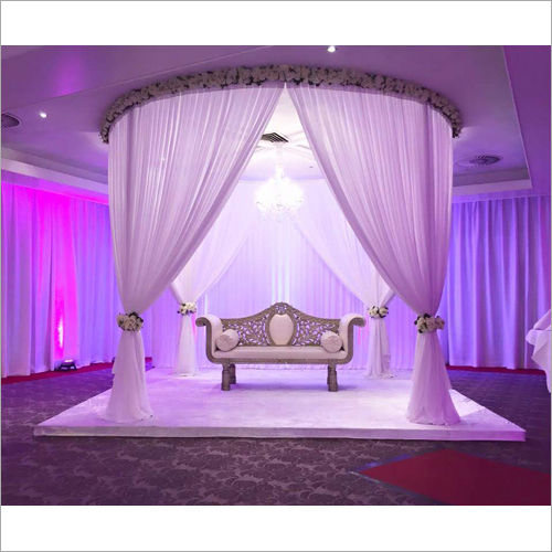 Fabric Drape Wedding Stage Backdrops