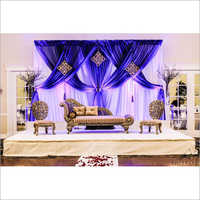 Fancy Wedding Reception Stage