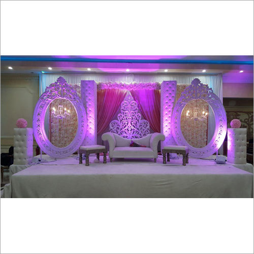 Wedding Reception Stage Setup