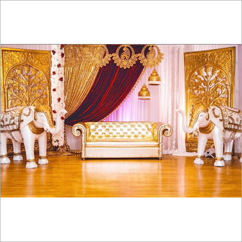 Elephant Statue Wedding Stage