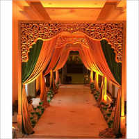Wedding Entry Fiber Gate Drape