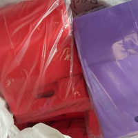 Red & Purple Non Woven Bags
