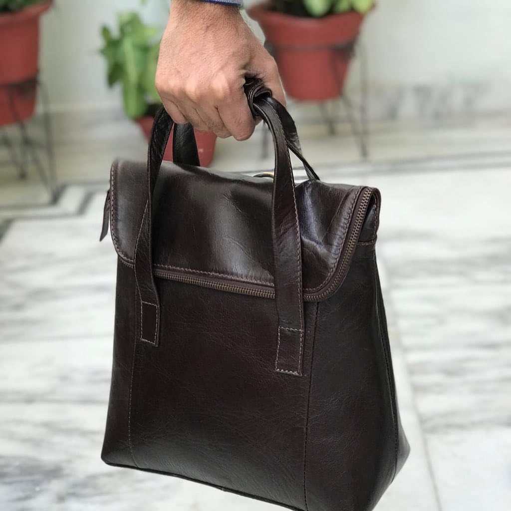 Leather Backpack
