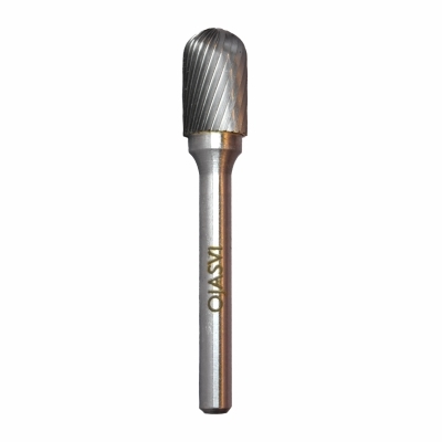Rotary Burrs Cylindrical Shape With Ball Nose