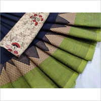 Casual Ladies Cotton Fancy Border Saree