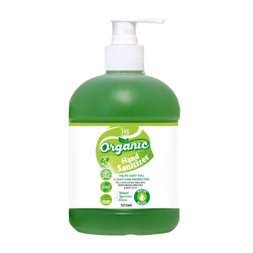 Organic Sanitizer, 500Ml Ingredients: Alkaline