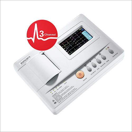 3 Channel ECG Machine