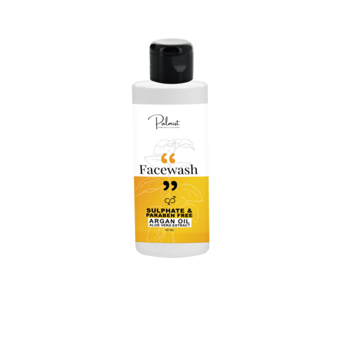 Palmist Face Wash - 50ml Enriched with Argan Oil & Aloe Vera for Nourishing Hydration Sulphate and Paraben Free Smooths and Refreshes Skin