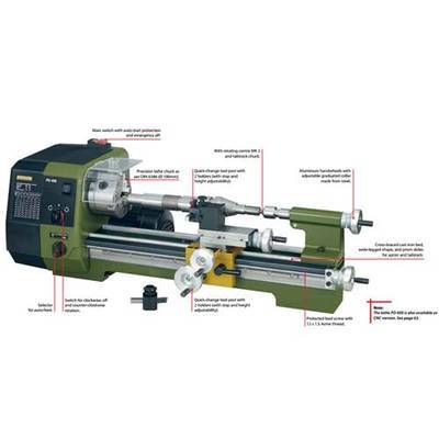 PD 400 Precision Lathe