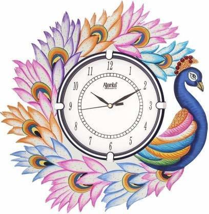 Easy To Clean Wall Clock Multicolors
