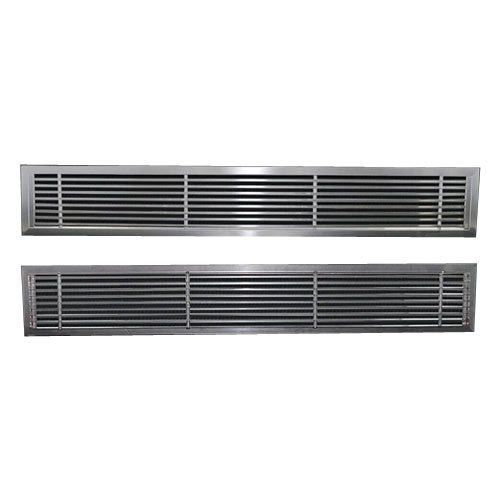 Sivaganga AC Aluminum Ventilation 4 Side Flange Linear Grills