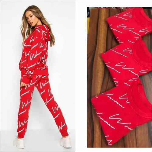 Ladies Cotton Track Suit