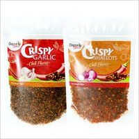 Crispy Garlic + Crispy Shallots Chili Flakes - 50 Grams, Coarse Granule, Medium Heat, Fried With Crunchy Garlic And Shallots