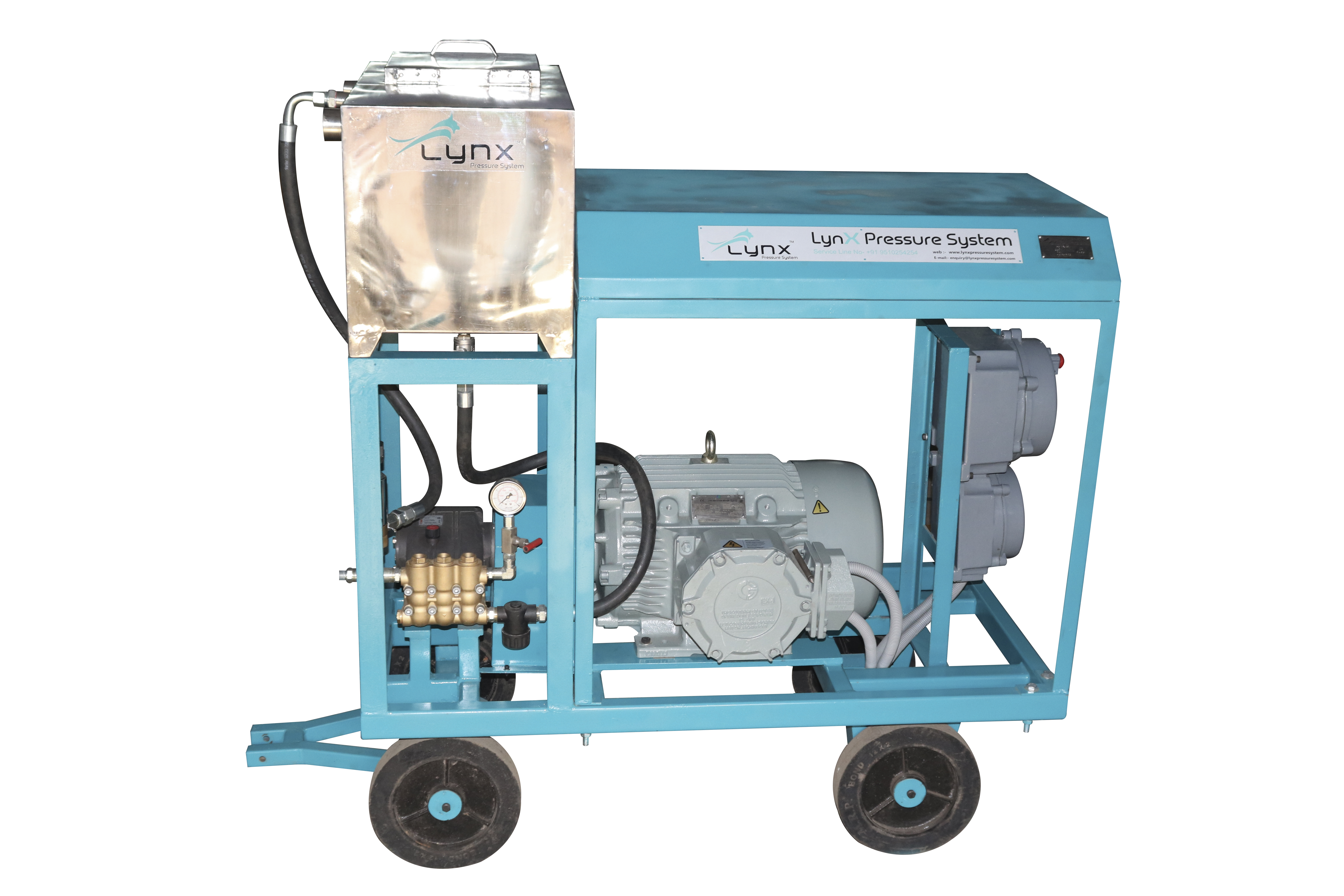 Motorized Hydrostatic Pressure Test Pumps 500 BAR